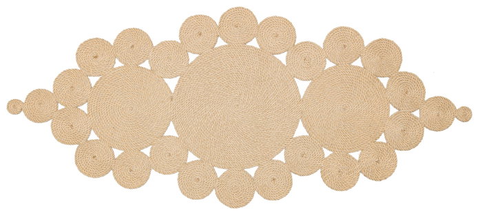 Conceptum Alfombra de Pasillo Ptn 05 - Natural Beige 90 x 200 cm Conceptum Alfombra de Pasillo Ptn 05 - Natural Beige 90 x 200 cm